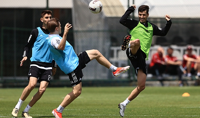 Beşiktaş, Trabzonspor maçı hazırlıklarını sürdürdü