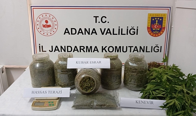 Bidonlara saklanmış uyuşturucu madde ele geçirildi