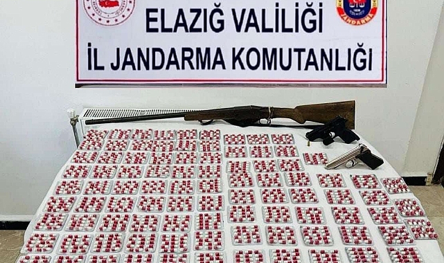 Binlerce adet sentetik ecza hap ele geçirildi