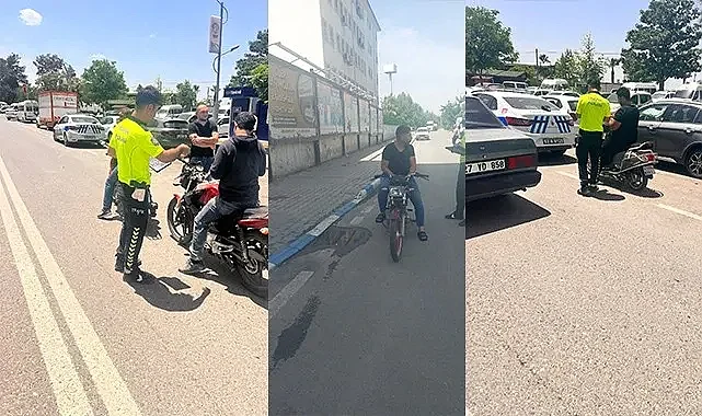 Birecik'te trafik denetimlerinde araç ve sürücülerine ceza!