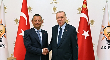 Cumhurbaşkanı Erdoğan, CHP Genel Başkanı Özel’i kabul etti