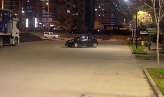Drift atan sürücüye 33 bin 739 TL ceza