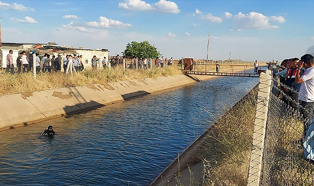 Harran'da sulama kanalına düşen çocuk öldü