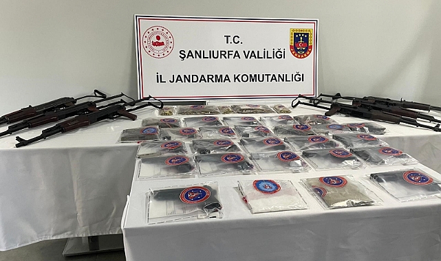 Jandarmadan Şanlıurfa'nın 13 ilçesinde operasyon! 53 gözaltı