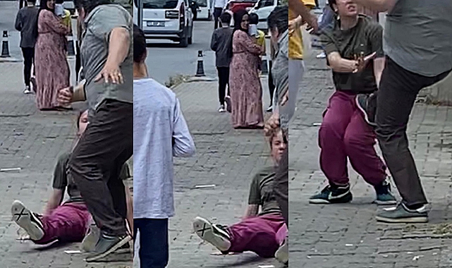 Kadına şiddetin adresi bu sefer Batman! O anlar kamerada