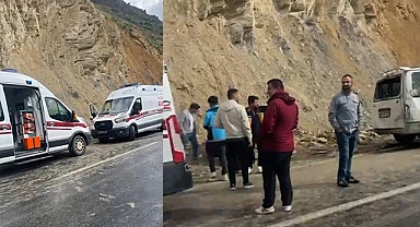 Kontrolden çıkan minibüs takla attı: Yaralılar var