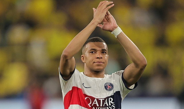 Mbappe, PSG'ye veda etti