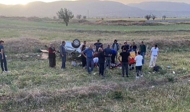 Otomobil takla attı: 2 ölü, 3 yaralı