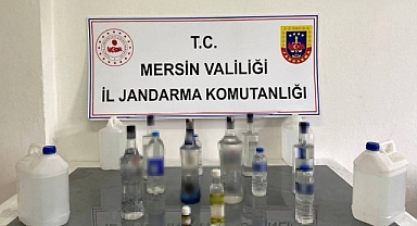 Sahte içki üreten şahıs yakalandı