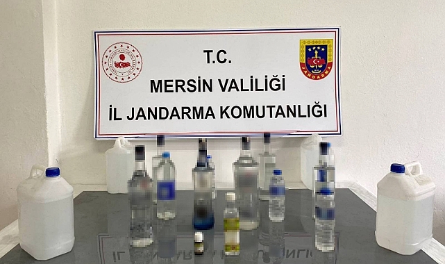 Sahte içki üreten şahıs yakalandı