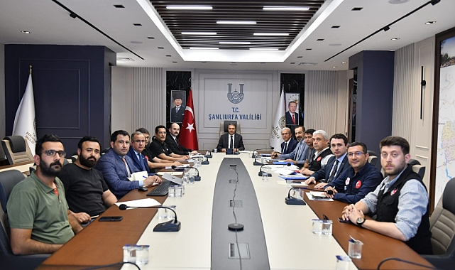 Şanlıurfa’da deprem sonrası yapılan çalışmalar değerlendirildi