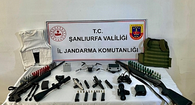 Şanlıurfa'daki terör operasyonunda cephanelik ele geçirildi