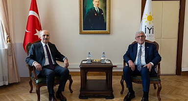 TBMM Başkanı Kurtulmuş, İYİ Parti’yi ziyaret etti