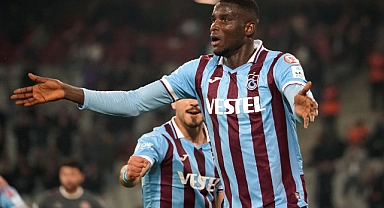 Trabzonspor’un Nijeryalı forveti Paul Onuachu maçı tamamlayamadı