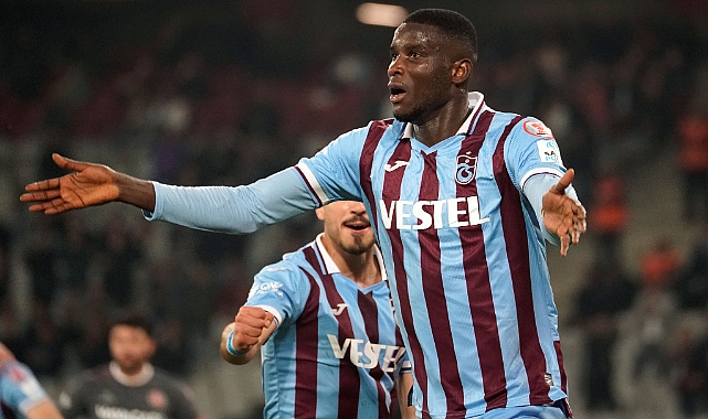 Trabzonspor’un Nijeryalı forveti Paul Onuachu maçı tamamlayamadı