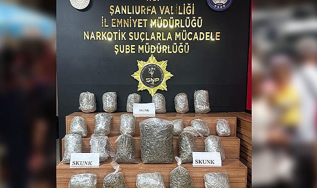 Vali Şıldak paylaştı! 22 kilo uyuşturucu ele geçirildi