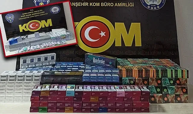 Viranşehir'de kaçakçılık operasyonu: 3 gözaltı