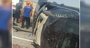 YRP Şanlıurfa İl Gençlik Kolları Başkanı ve üyeleri kaza yaptı!