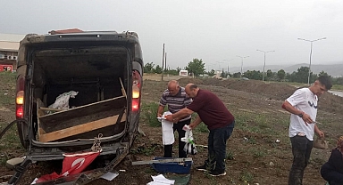 Erzincan’da trafik kazası: 4 yaralı