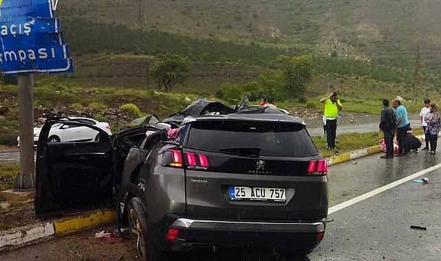 Feci trafik kazası: 1 ölü, 2 yaralı