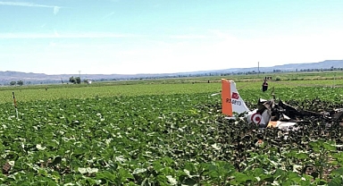 Kayseri'de uçak düştü!  2 askeri personel şehit oldu