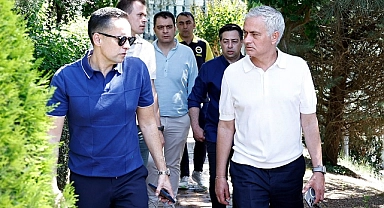 Mourinho, Can Bartu Tesisleri'ni gezdi