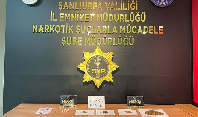 Şanlıurfa'da 5 farklı uyuşturucu operasyonu! 11 kişi yakalandı