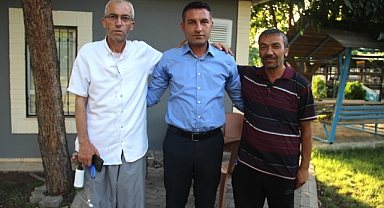 Urfa'da bürosu basılıp kapısına katil yazılan muhtar konuştu