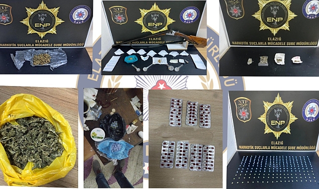 Uyuşturucuyla mücadelede 12 gözaltı
