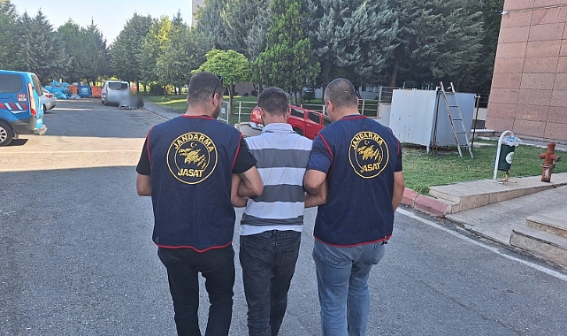 13 yıl hapis cezası bulunan hırsızlık şüphelisi yakalandı
