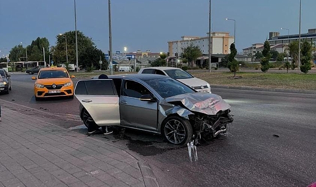 Adana'da trafik kazası: 1 öldü, 1 yaralı