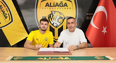 Aliağaspor FK, Eren Bayraktar'ı kadrosuna Kattı