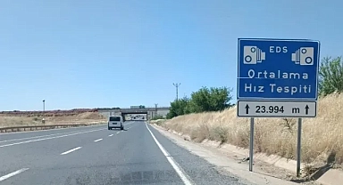 Araç sürücüleri dikkat! Urfa'da hız tespit sistemleri kuruldu