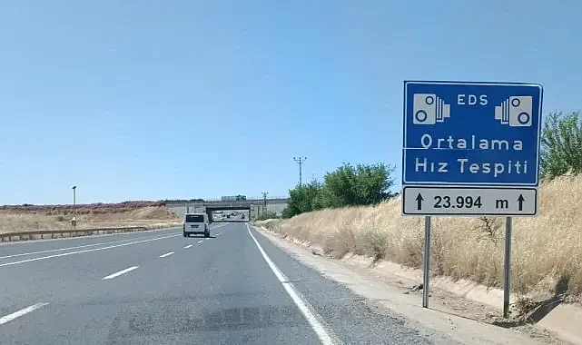 Araç sürücüleri dikkat! Urfa'da hız tespit sistemleri kuruldu