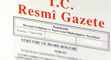 Atama kararları Resmi Gazete'de yayımlandı