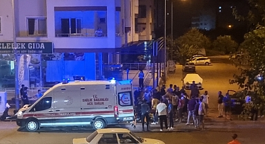 Elektrikli bisiklet ile otomobil çarpıştı