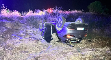 Freni boşalan kamyon kazaya neden oldu: 2 yaralı