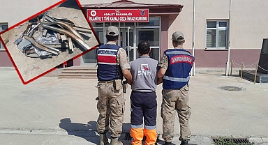 Gaziantep'te çalıştığı dükkanda hırsızlık yapan şüpheli tutuklandı