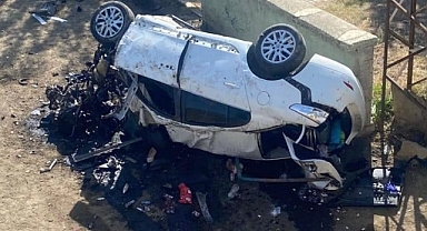 Horasan'da trafik kazası: 3 ölü, 4 yaralı