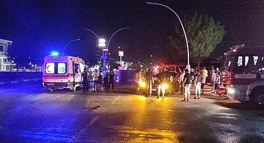 İki araç çarpıştı: 2 yaralı