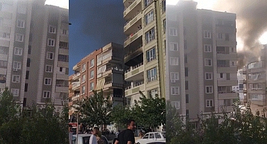 Karaköprü'de korkutan yangın!