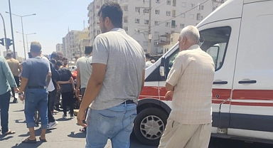 Kızıltepe’de otomobilin çarptığı yaşlı adam yaralandı
