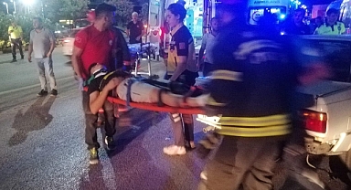 Manisa'da 4 araçlı zincirleme trafik kazası: 9 yaralı