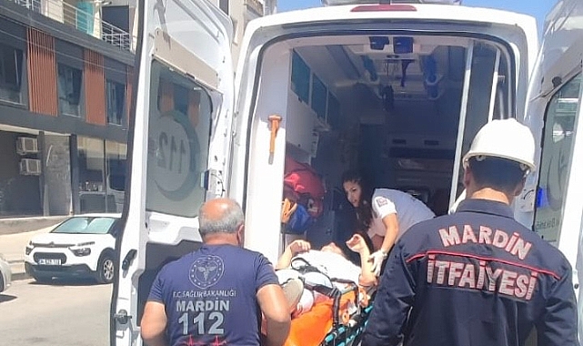 Mardin’de asansörün düşmesi sonucu 3 kişi yaralandı