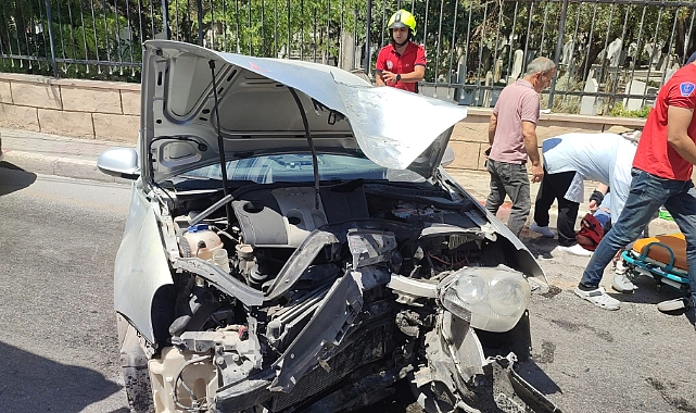 Mersin'de trafik kazası: 2 yaralı