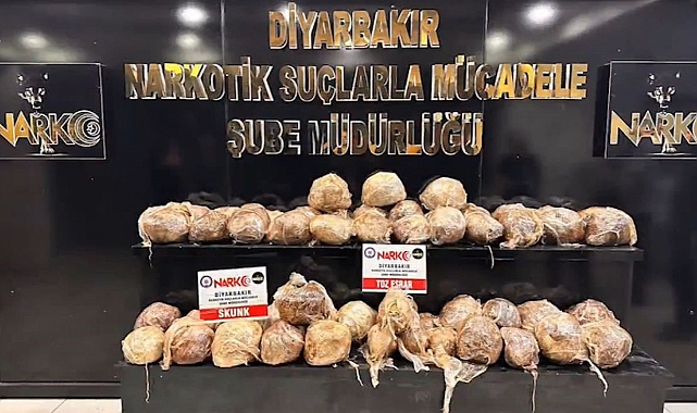 Diyarbakır’da uyuşturucu tacirlerine operasyon: 33 tutuklama