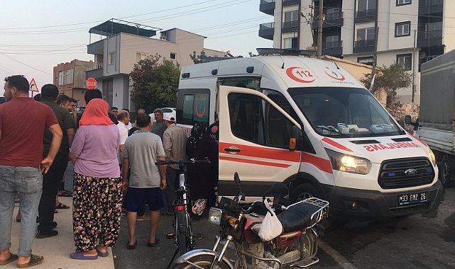 Otomobil ile kamyonet çarpıştı: 2 çocuk yaralandı