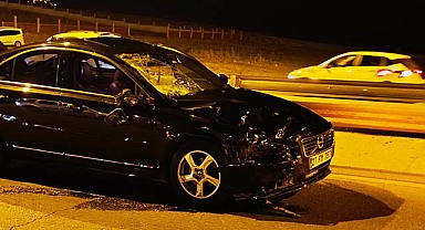 Otomobil ile motosiklet çarpıştı: 2 ağır yaralı