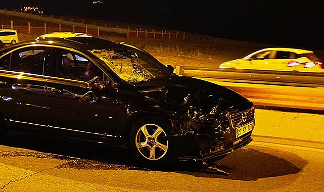 Otomobil ile motosiklet çarpıştı: 2 ağır yaralı