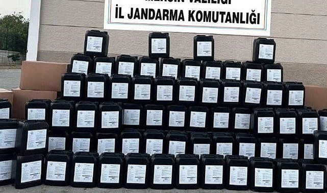 Sahte içki üreten 2 şüpheli yakalandı